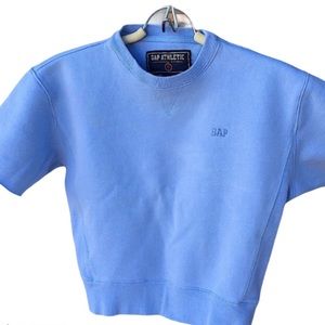 GAP Kids Athletic cropped baby blu…